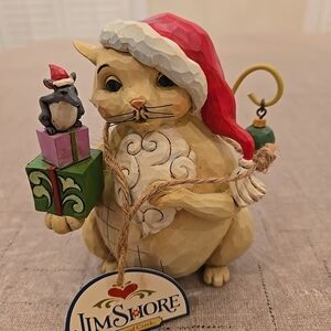 Jim Shore "Unwrap Some Snuggles"Figurine
